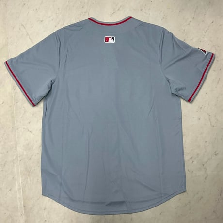 NIKE ナイキ Angels ロサンゼルス エンゼルス MLB リミテッド ジャージー ROAD グレー (MLBJ31)
