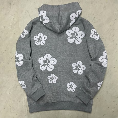 米国ブランド FWRD Denim NY 花柄 プルオーバー スウェット セットアップ Flower Sweatsuit (SET50)