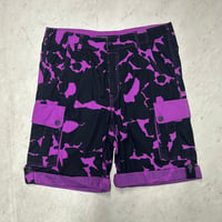 ROCAWEAR ロカウェア 5BORO CAMO オリジナル迷彩柄 カーゴ ショートパンツ ベルト付き (SJNS77)