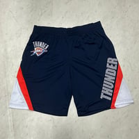 米国仕様 UNK オクラホマシティ サンダー OKC Thunder NBA バスパン Basketball Shorts