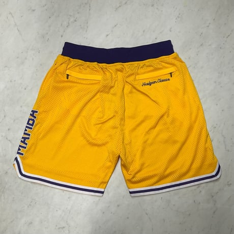 USA限定 Headgear Classics ヘッドギアクラシックス Basketball Shorts メッシュ バスパン Manba (HGC-P1)