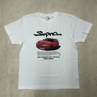 JAPANデザイン TOYOTA トヨタ SUPRA スープラ 半袖Tシャツ スポーツカー (JPT65)