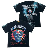 米国発 Civilized シヴィライズド Road To Heaven T-Shirts 半袖 ツアーTシャツ 黒 (CropT46b)