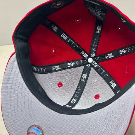 米国仕様 59FIFTY ニューエラ Newera ロサンゼルス ドジャース Dodgers 赤 Special Colorway (15-64)