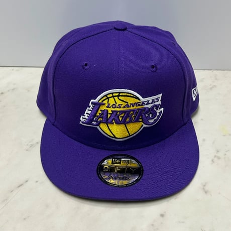 USA仕様 9FIFTY NEWERA ニューエラ NBA ロサンゼルス レイカーズ LA Lakers スナップバックキャップ (950-286)