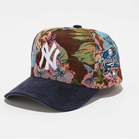 USA仕様 Mitchell and Ness ニューヨーク ヤンキース NY Yankees Tapestry Floral キャップ (MNC6)