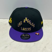 USA仕様 9FIFTY NEWERA ニューエラ NBA ロサンゼルス レイカーズ LA Lakers City Edition キャップ (950-287)