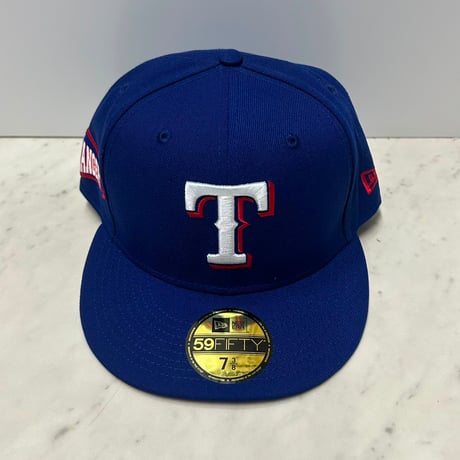 米国仕様 59FIFTY ニューエラ Newera  テキサス レンジャーズ TEX Rangers 1972 Flag キャップ  (28-12)