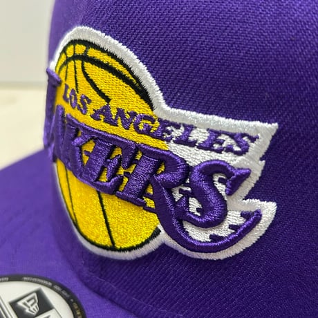 USA仕様 9FIFTY NEWERA ニューエラ NBA ロサンゼルス レイカーズ LA Lakers スナップバックキャップ (950-286)