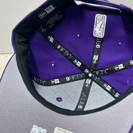 USA仕様 9FIFTY NEWERA ニューエラ NBA ロサンゼルス レイカーズ LA Lakers スナップバックキャップ (950-286)