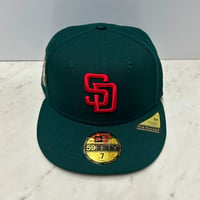 海外限定 NEWERA ニューエラ Pre Curved 59FIFTY 2016年 オールスターゲーム SD Padresパドレス 緑 (23-17)