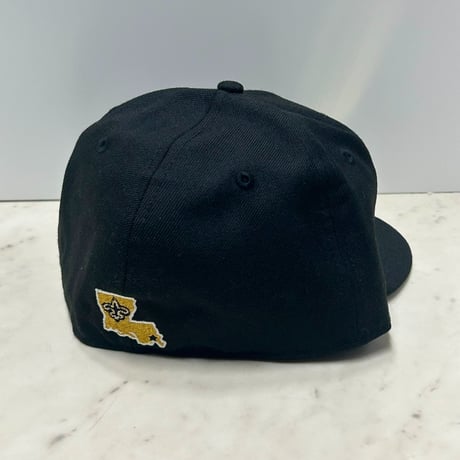 米国仕様 NEWERA 59FIFTY ニューエラ NFL ニューオリンズ セインツ Saints Primary logo (21-1)