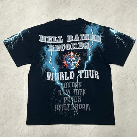 米国発 Civilized シヴィライズド Road To Heaven T-Shirts 半袖 ツアーTシャツ 黒 (CropT46b)
