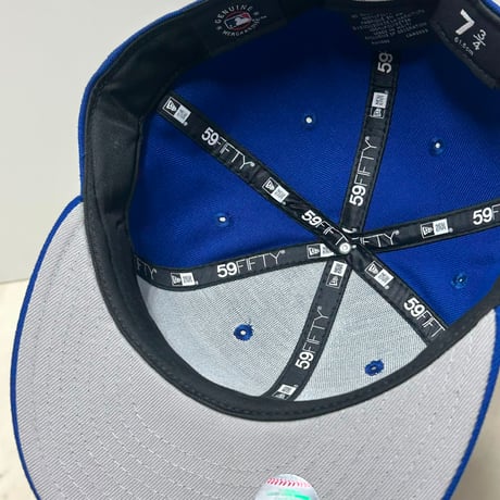 米国仕様 59FIFTY ニューエラ Newera LA Dodgers ロサンゼルス ドジャース Dロゴ キャップ (15-72)