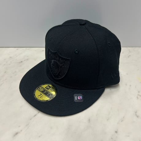 海外限定 59FIFTY ニューエラ LV RAIDERS ラスベガス レイダース スペシャルカラー BOB (24-8)