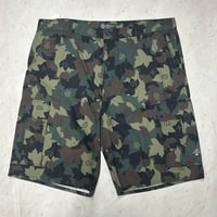 【W44】 米国ブランド LRG エルアールジー Camo Army Cargo Shorts 迷彩 モノグラム カーゴ ショートパンツ (SJNS69)