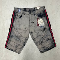 ニュージャージー発 Copper Rivet コッパーリベット Biker denim shorts バイカーデニム (SJNS54)