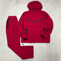 米国発 REPUBLIC Collection リパブリック コレクション Nylon Tech ナイロン テック セットアップ 赤 (SET56)