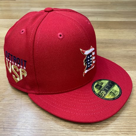独立記念日モデル NEWERA ニューエラ 59FIFTY デトロイト タイガース Detroit Tigers 赤 (10-13)