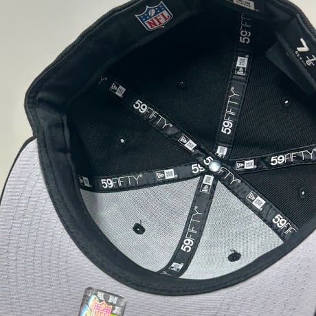 海外限定 59FIFTY ニューエラ LV RAIDERS ラスベガス レイダース スペシャルカラー BOB (24-8)