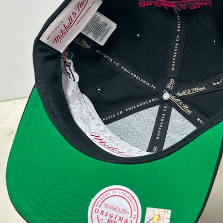 USA仕様 Mitchell and Ness シカゴ ブルス Bulls Hardwood Classics Stars Select キャップ (MNC2)