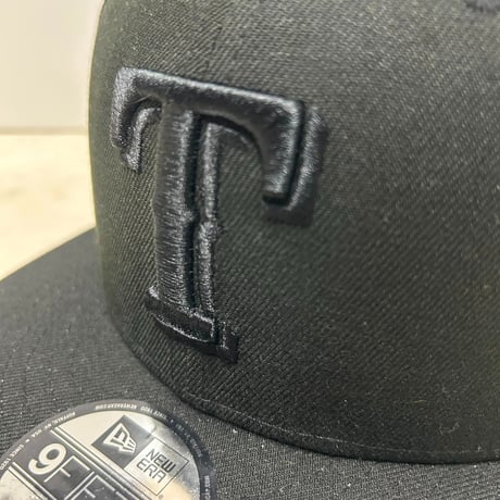 9FIFTY ニューエラ Newera テキサス レンジャーズ TEX Rangers スーパーブラック スナップバックキャップ BOB (950-159)