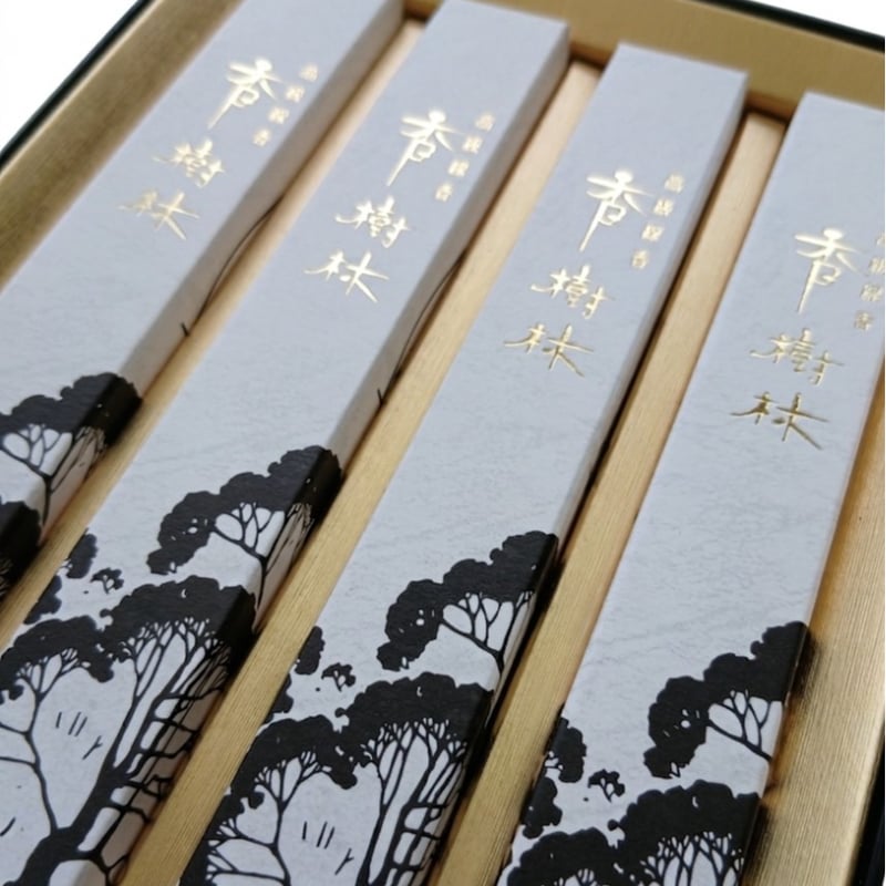 ◇贈答・進物用お線香◇塗箱◇『香樹林』 短寸6箱 玉初堂 | 翠雲堂本店