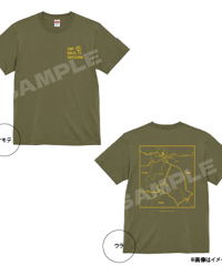 Way Back To Satsuma Tシャツ(ライトオリーブ×イエロー)