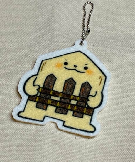 ふわふわばぼうキーホルダー