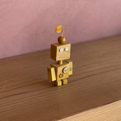 【１点もの】端材ロボ 〜ocher〜
