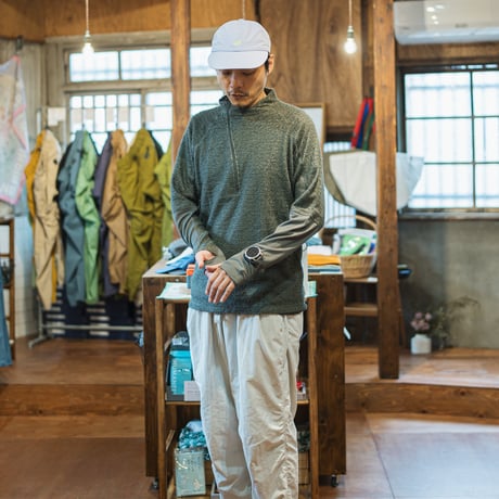 milestone マイルストーン／Cloud   Half-Zip