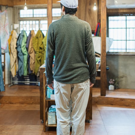 milestone マイルストーン／Cloud   Half-Zip