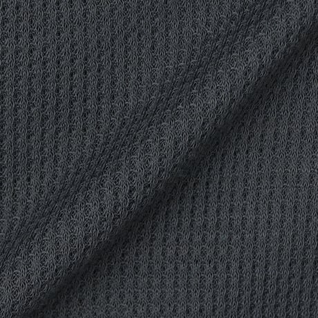 SN／JP 170 ウールワッフル スナップ ヘンリーネック ロングスリーブ（ユニセックス）