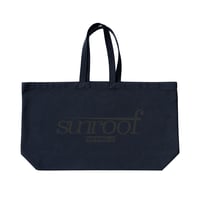 "sunroof classic logo" big tote bag (NAVY)