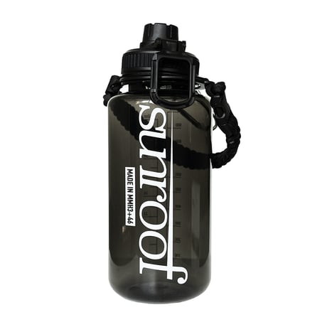 "sunroof classic logo" water bottle (BLACK)