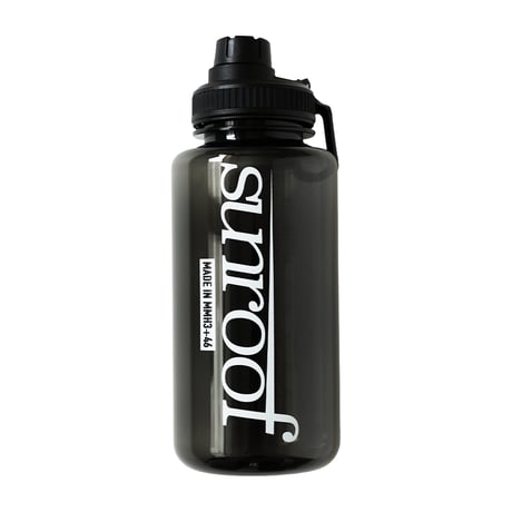 "sunroof classic logo" water bottle (BLACK)