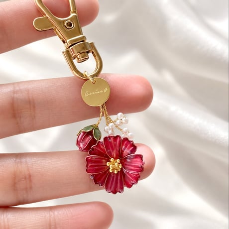 𝗖𝗼𝘀𝗺𝗼𝘀 𝗯𝗮𝗴 𝗰𝗵𝗮𝗿𝗺🌼バッグチャーム