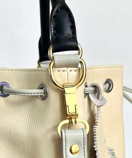 2WAY FEATHER BAG