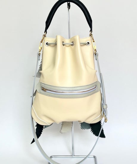 2WAY FEATHER BAG