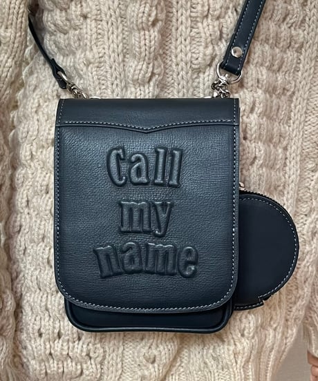 「Call my name」CELL PHONE SHOULDER POUCH