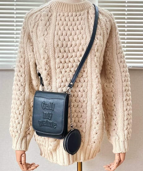 「Call my name」CELL PHONE SHOULDER POUCH
