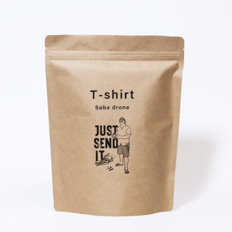 鯖ドローン　Tシャツ