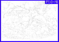 227c 花咲く花壇