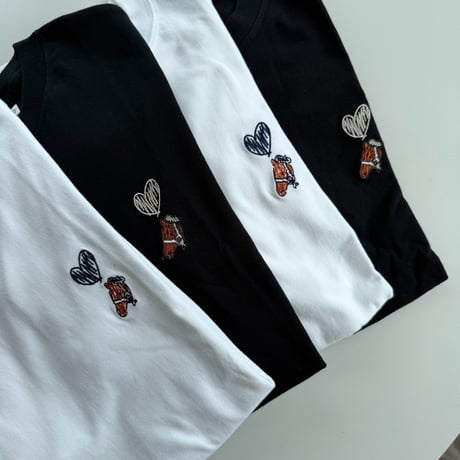 graffiti artist house＆♡ S/S Tee 　[BLACK]　HEV-26002