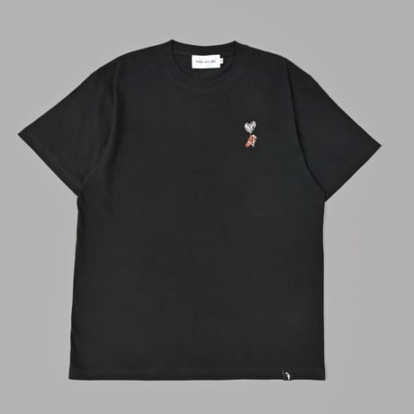 graffiti artist house＆♡ S/S Tee 　[BLACK]　HEV-26002