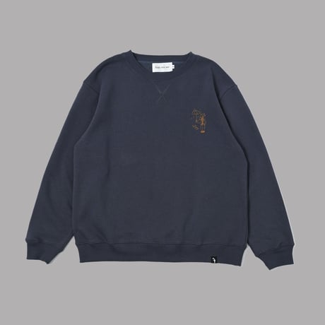 embroidery sweat 　[NAVY]　HEV-26015