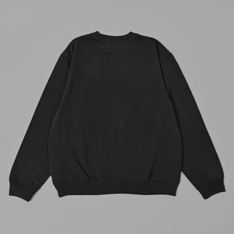 house PRINT sweat 　[BLACK]　HEV-26016