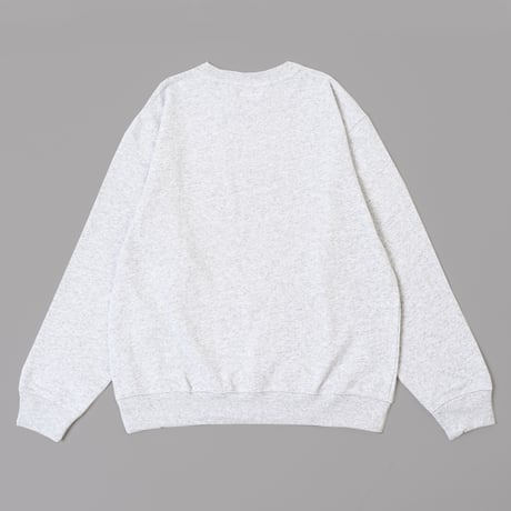 house PRINT sweat 　[ASH GRAY]　HEV-26016