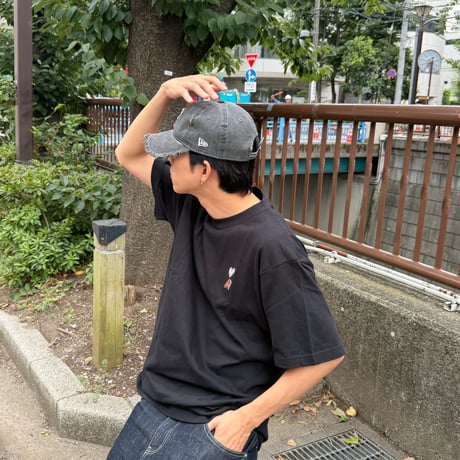 graffiti artist house＆♡ S/S Tee 　[BLACK]　HEV-26002