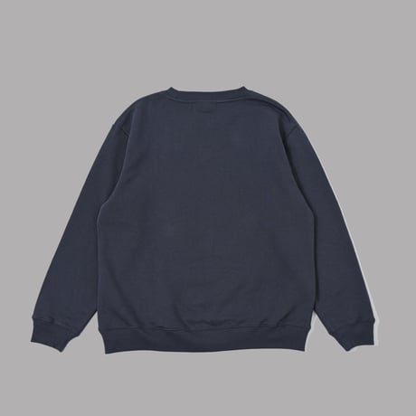 embroidery sweat 　[NAVY]　HEV-26015